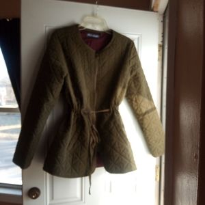 Women's green coat